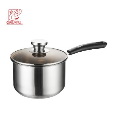 China Newest Sustainable Top Quality Stainless Steel Pan Kitchen Noodle Cooking Pot Set for sale