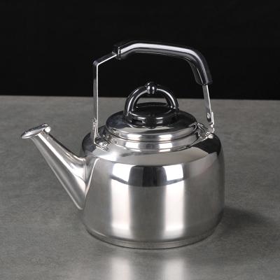 China Sustainable Stainless Steel Kitchenware Quick To Boil Tea Water Whistling Kettles for sale