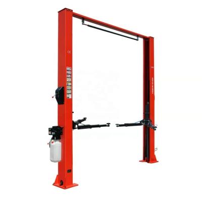 China CE certification 4500kg garage 2 post car lifting equipment cheap hydraulic two post car lift for sale 4000kg for sale