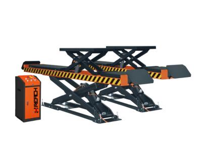 China Hot New 4T Pneumatic Scissor Car Lift 4000kg for sale