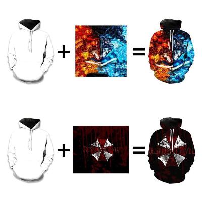 China Custom 3D Sweatshirt Anti-Shrink Men's Hoodie OEM Winter Long Sleeve Anti-Shrink Printed Oversized Pullover Hoodies for sale