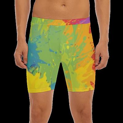 China Breathable Breathable Drop Shipping Digital Printing Designer Soft Custom Men's Boxers for sale