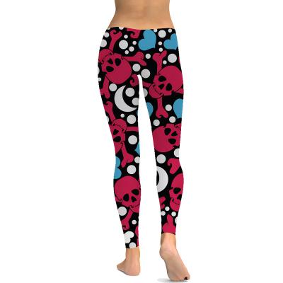 China Yoycol Breathable Breathable Drop Shipping Custom 3D Print Fall Yoga Loungewear Fast Shipping Leggings for sale