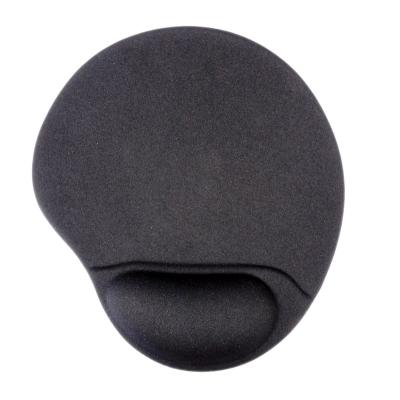 China With wrist rest sizes of various models are available made of fabric gel and PU memory foam and non-slip base PU wrist rest mouse pad for sale