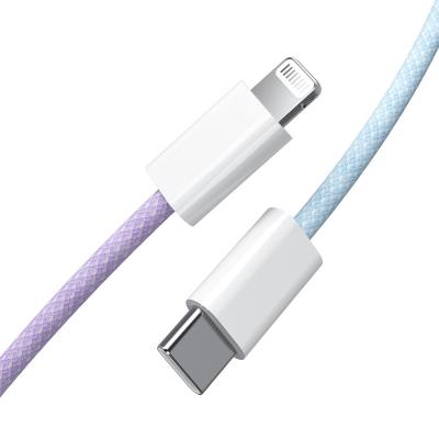 China Custom Fast Data Transfer Logo Mfi Nylon Braided Usb Cable Fast Charging Cable For Iphone Usb Charging Cable for sale