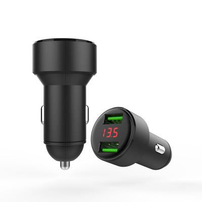 China QC 3.0 Quick Charger Dekon Quick Charge 3.0 Car Charger Mobile Phone Dual USB Car Charger QC 3.0 Fast Charging Adapter Mini Usb Dual Car Charger for sale