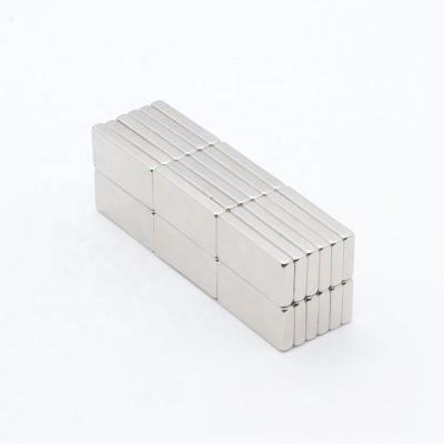 China Industrial Rectangular Magnet Free Samples 20*10*3 Electroplated Nickel Block Ndfeb Square Neodymium Magnet for sale