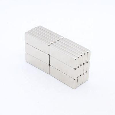 China Industrial Rectangular Magnet Free Samples 30*10*5 Neodymium Magnet Plated Nickel Block Ndfeb Square Magnet for sale