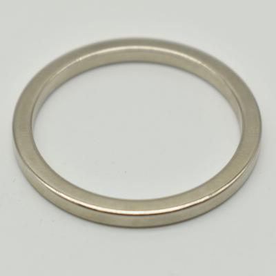 China Industrial Magnet Nickel Magnetic Materials Permanent Magnet Ring Neodymium Magnet for sale