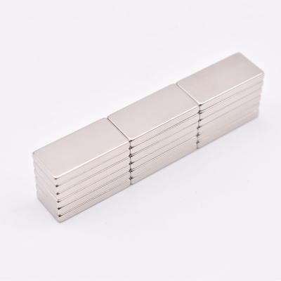 China Neodymium Industrial Super Strong Rectangular Block Magnets NdFeB Bar Permanent Neodymium Magnet for sale