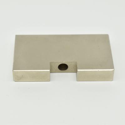 China Free Samples Industrial Magnet Super Strong Permanent Magnet Nickel Neodymium Magnet Ndfeb Clad Magnetic Materials for sale