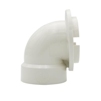 China Family Hotel Bathroom Connecting Elbow Performance With Plastic Material PVC Pipe Fittings for sale