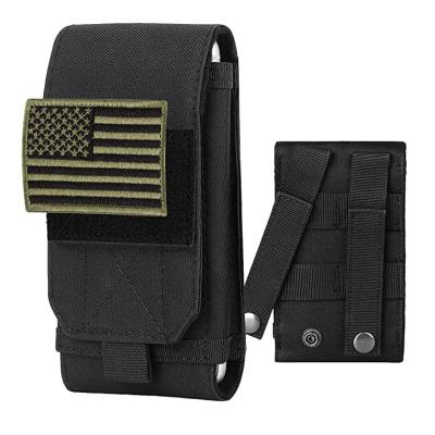 China Multifunctional Tactical Molle Mobile Phone Filter Mounts Phone Cover Case Heavy Duty Pouch for sale