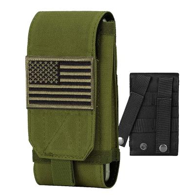 China Multifunctional wholesale mobile phone case military molle phone carrier for iphone 8 plus for sale