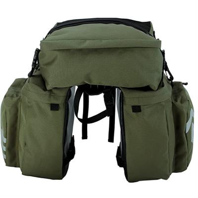 China Multifunctional Fashion Design Durable Army Green Travel Bike Bags Saddle Bicycle for Mountain Recycling for sale