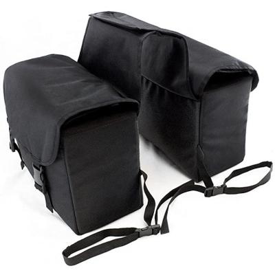 China Multifunctional Black 20l Motorcycle Saddle Tail Bag Tear Resistant Outdoor Cycling Saddle Nylon Bags for sale