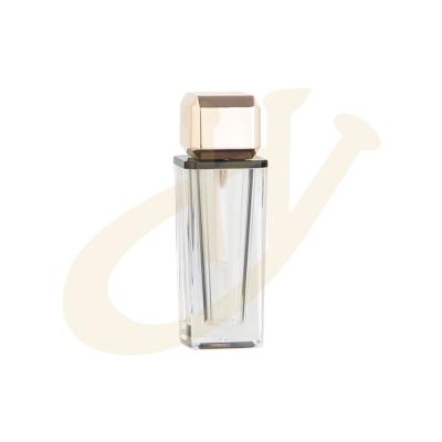 China 2021 Custom cosmetic packaging hot sale empty plastic transparent lip gloss bottle cosmetics with capacity for sale