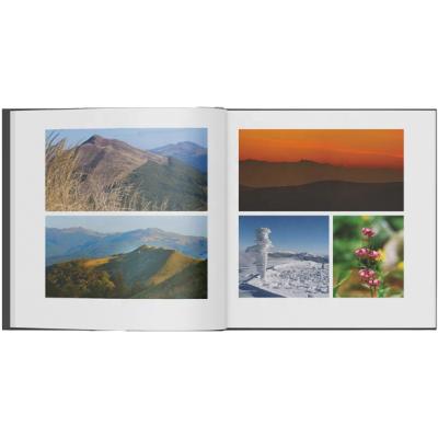 China paper & Custom Cardboard Hardcover Picture Album Book Printing Service Made in China for sale