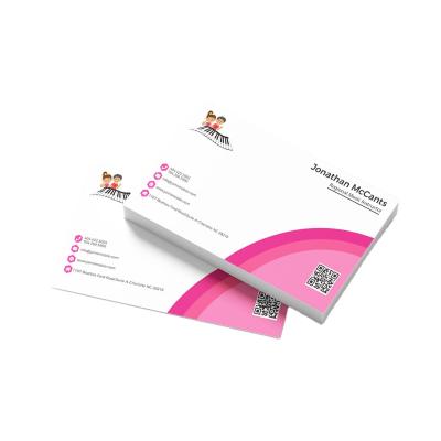 China paper & Custom Cardboard Hot Sale Clean Logo Business Card Personal Name Paper Card Printing for sale