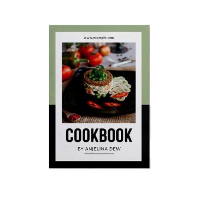 China paper & High Quality Cardboard Good Price Cooking Book Recipe Printing Supplier in China for sale