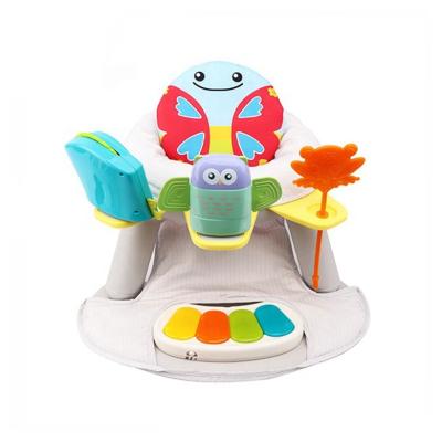 China Super Comfortable Sit Me Up Baby Activity Booster Floor Seat Sillas Comer Para Bebe Feeding Chair Baby Sitting for sale