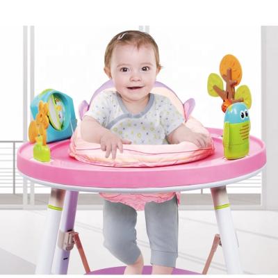 China Plastic Baby 3 Stage Baby Walker Activity Center Table Toy Baby Activity Rocking Chair Bouncers Jumping Chair for sale