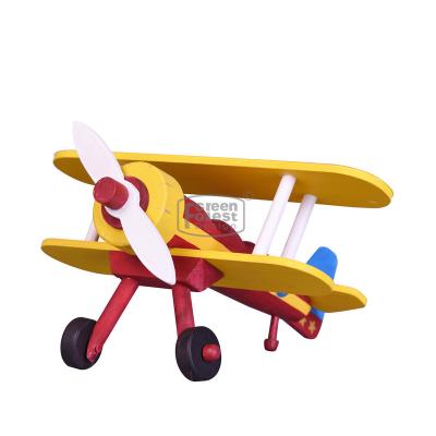 China Eco-friendly diy wooden craft DIY Airplane Kit Europe model set paint kit paint wood DIY child eco-friendly for sale