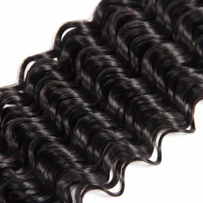 China New Arrival 10a Cambodian Virgin Human Hair Deep Wave Deep Wave Hair Unprocessed Black Friday Specials for sale