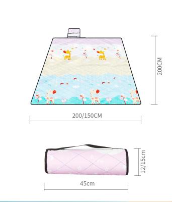 China Multiplayer Tourist Camping Outdoor Mat Beach Picnic Blanket Selling Humtto Goods Waterproof High Quality Warm Party Waterproof Sandproof Blanket for sale