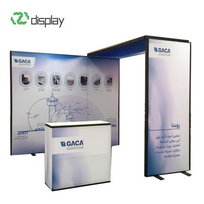 China Design 3x3 Convertible Portable Reusable Rational Trade Show Booth Exhibition Booth Stand Shanghai Supplier for sale