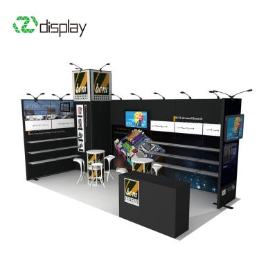 China DIY 10x20 Modular Aluminum Booth Exhibition Display in Demonstration for sale