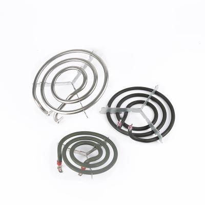 China Factory 500W Stainless Steel 201 Cooker Coil Tubular Heating Element Replacement Electric Heater Stove/Oven Burner With Tripod for sale