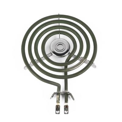 China Stainless Steel Green Customized Size 304 304SS Electric Stove Tubular Heater / Circular Coil Heater Cooker Heating Element for sale