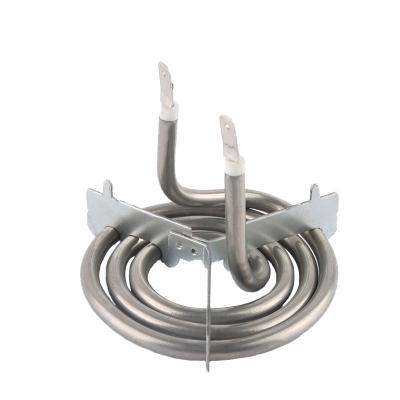 China Silver High Quality 304 201SS Stainless Steel Hookah Tubular Heater Coil Heating Element for sale