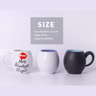 China Good Quality Sustainable Printing Custom Blank Sublimation Ceramic Mug for sale