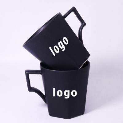 China Viable Porcelain Custom Printed Funny Logo Luxury Blanks Ceramic Simple Sublimation Mug Coffee Mug for sale