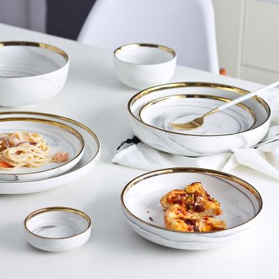 China Factory Cheap Disposable Ceramic Dinnerware China Fine Stoneware Dinner Set Luxury Ceramic Dinnerware Sets Party Ceramic Dinnerware for sale