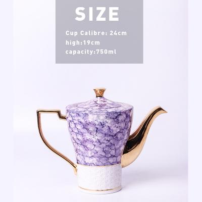 China 2021 Hot Mockup Ceramic Tea Cup Viable Tea Set Tea Cup and Saucer Set Tea Cups for sale