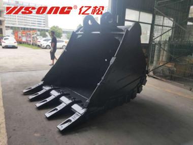 China Yisong Q355B / Q690D / NM400 / Hardox Rock Digging Bucket Te koop