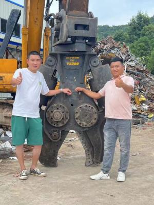 China Demolition Shear Hydraulic Scrap Shear For Forestry Tree Cutting for sale