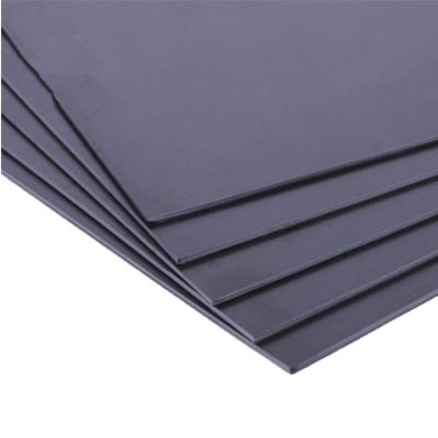 China Artistic Ceilings Black Color Lightweight Solid Cellular PVC Foam Board With Gloss Surface And Hard Skin for sale