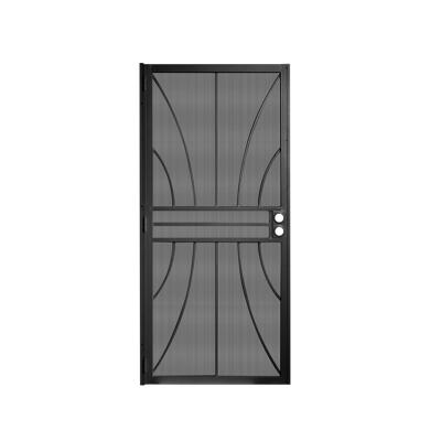 China Wrought Iron Front Entrances Stainless Steel Security Doors Iron Security Door Modern Design for sale