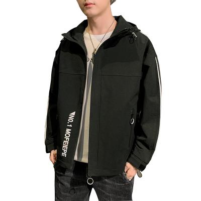 China 2021 Mens Waterproof Jackets Casual Pringted Custom Spring Zipper for sale