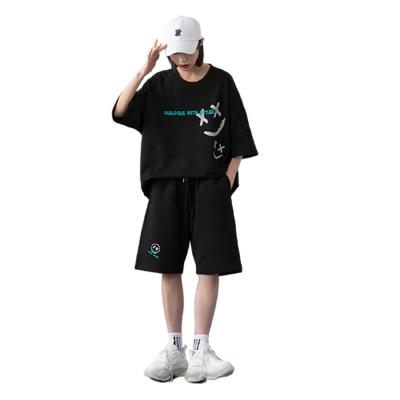 China QUICK DRY Shirt and Casual Shorts Set Men Cotton Two Piece Summer for sale