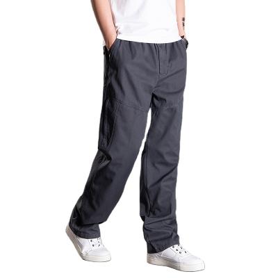 China Anti-Wrinkle Clothing Manufacturer Mens Cotton Oversized Zipper Pants for sale