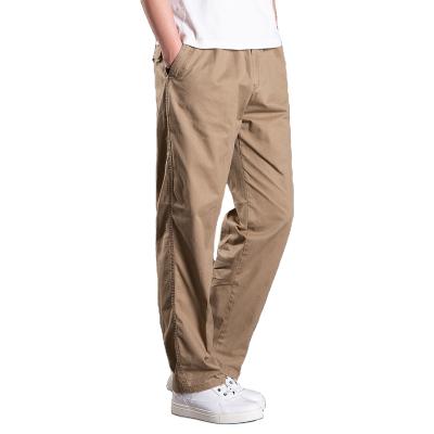 China Anti-wrinkle Mens Summer Pants Stretches Breathable Organic Cotton for sale