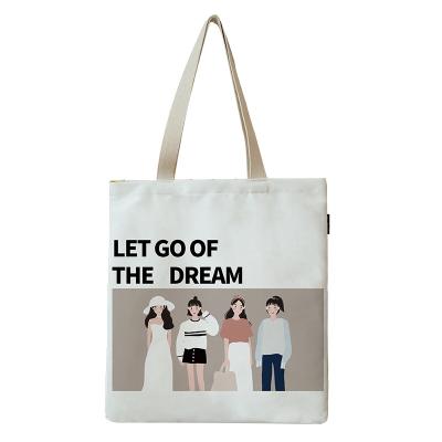 China Tote Cotton Tote Bag Custom Logo Print Tote Shopping Bag Cheap Organic for sale