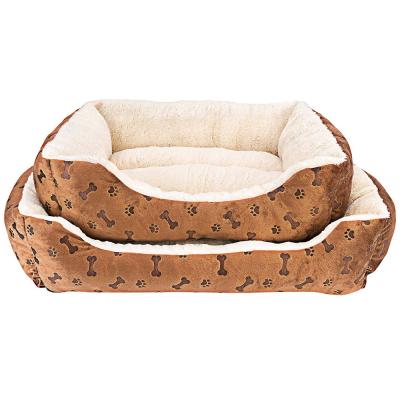 China Breathable Orthopedic Dog Bed Memory Foam Pet Bed With Removable Washable Cover for sale