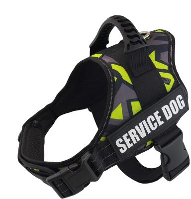 China Detachable Dog Harness Adjustable Vest Dog Training Collar Pet Harness for sale