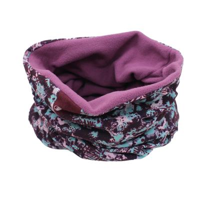 China Dry-Fit Sample Double Layer Available 100% Polyester Tube Bandanas Seamless Scarf Snow-Fitting Neckwarmer for sale